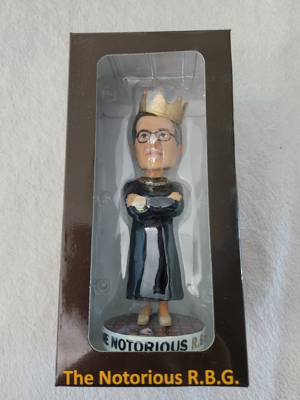 New In Box! Three Branch Bobbleheads The Notorious R.B.G. Bobblehead - Rare Ed.